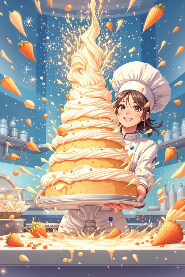 甜品战争！ 动画海报